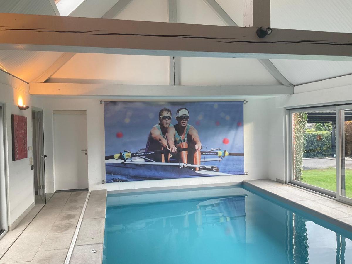 Lovely 1-Bedroom Appartement Le Joyau With Indoor Pool And Sauna Lasne Exterior photo